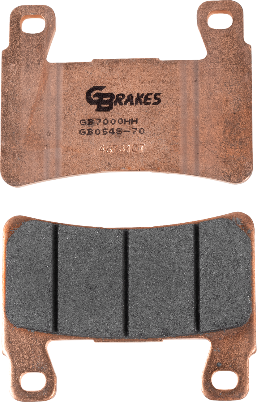 GBrakes HH Sintered Brake Pads (Front) - GB0548-70 — image 1