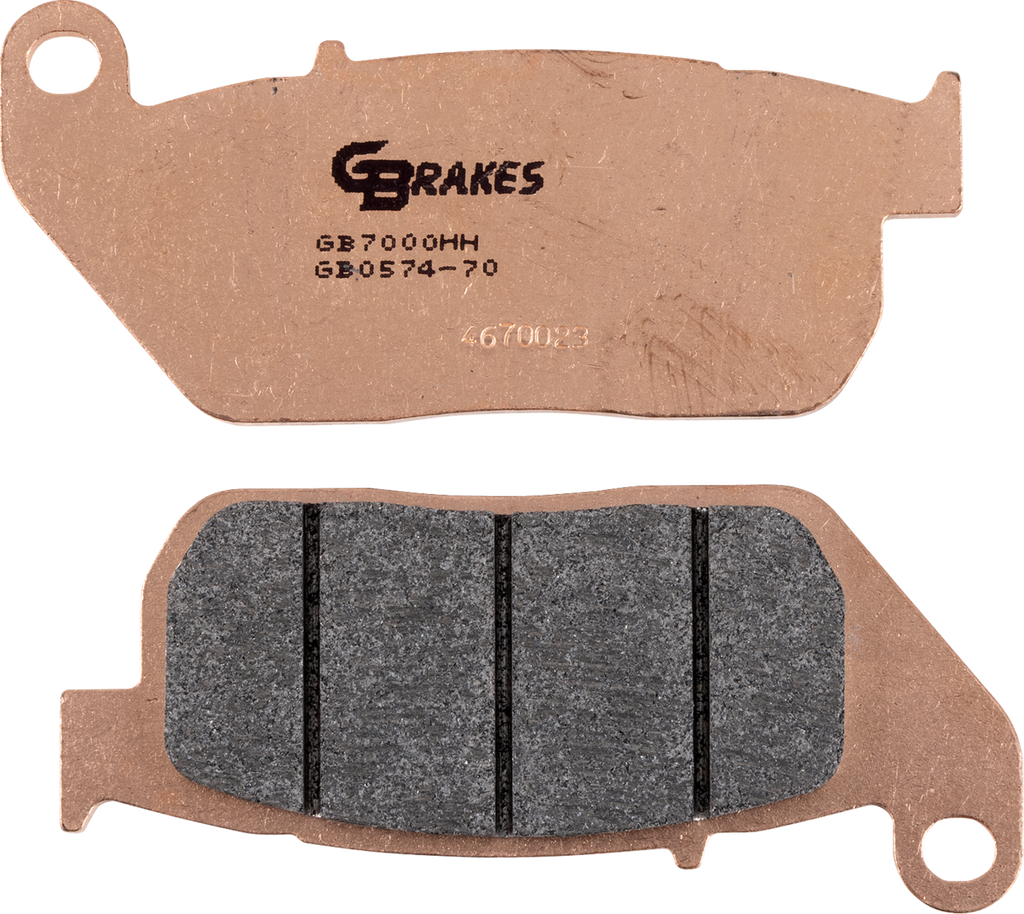 GBRAKES Brake Pads - Sintered - Front GB0574-70 — image 1