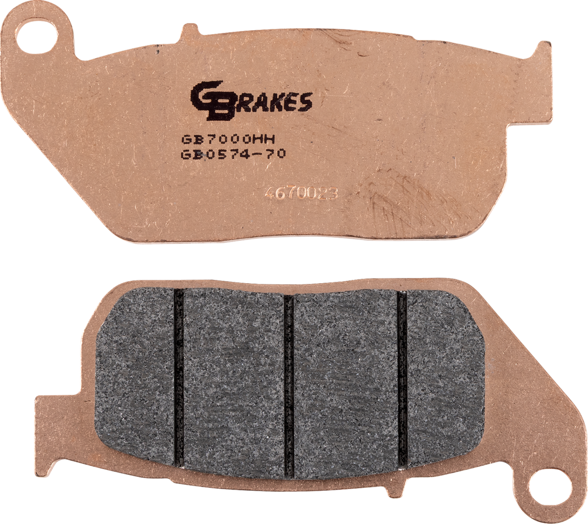GBRAKES Brake Pads - Sintered - Front GB0574-70 — image 1