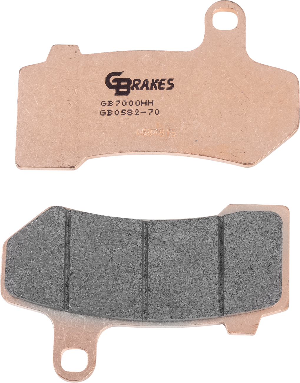 GBRAKES Brake Pads - Sintered - Front/Rear GB0582-70 — image 1