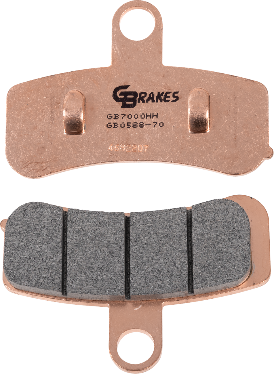 GBRAKES Brake Pads - Sintered - Front GB0588-70 — image 1