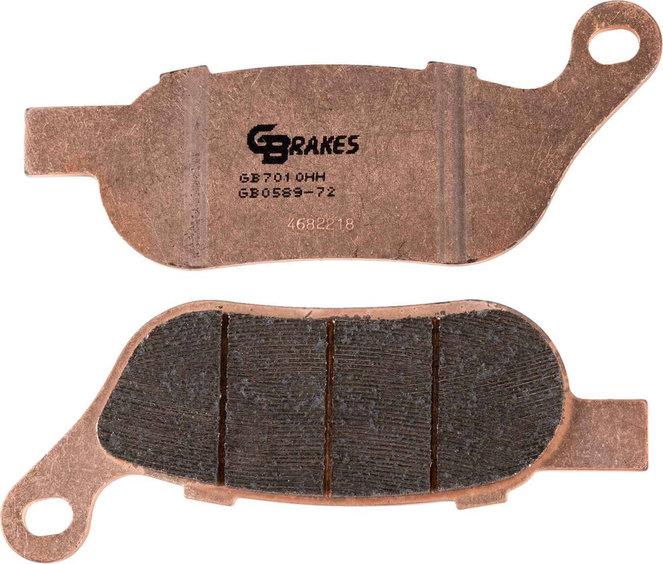 GBRAKES Brake Pads - Sintered - Rear GB0589-72 — image 1