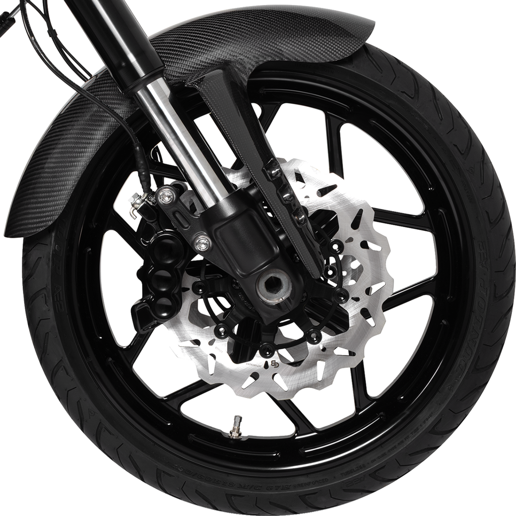 GBRAKES Brake Rotor - Front - Black GBDU003 — image 2