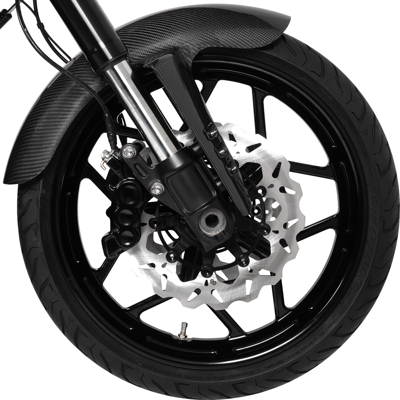 GBRAKES Brake Rotor - Front - Black GBDU003 — image 2