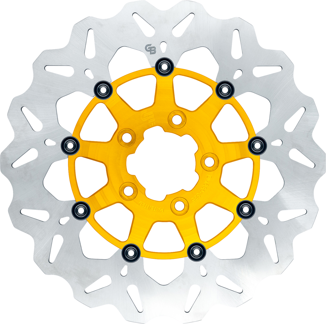 GBRAKES Brake Rotor - Front - Gold GBDU006 — image 1