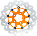 GBRAKES Brake Rotor - Rear - Orange GBDU022 — image 1