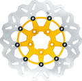 GBRAKES Brake Rotor - Rear - Gold GBDU025 — image 1