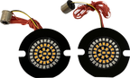 CUSTOM DYNAMICS Flat Rear Turn Signal - 1156 - Amber Lens GEN-4-AR2-1156T — image 2