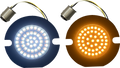 CUSTOM DYNAMICS Amber/White LED Turn Signal Inserts GEN-4-AW-1157T — image 1