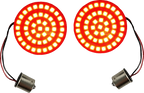 CUSTOM DYNAMICS Turn Signal Insert - LED - Red - 1156 GEN-4-R-1156 — image 1