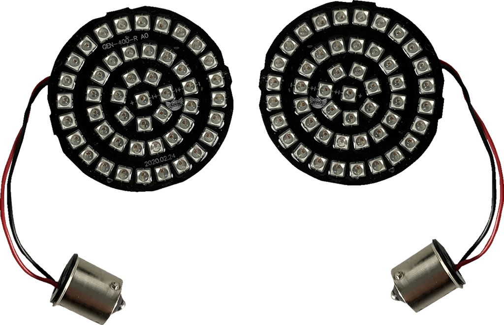 CUSTOM DYNAMICS Turn Signal Insert - LED - Red - 1156 GEN-4-R-1156 — image 3