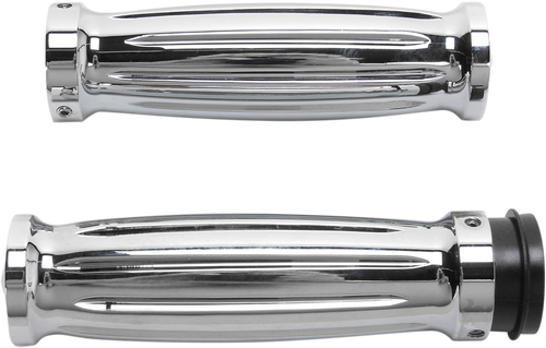 ACCUTRONIX Custom Grips - Diamond - TBW - Chrome GR101-IC — image 1