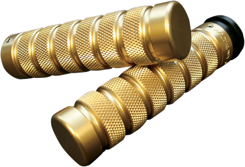 ACCUTRONIX Knurled Notched Custom Grips - TBW - Brass GR101-KN5 — image 1