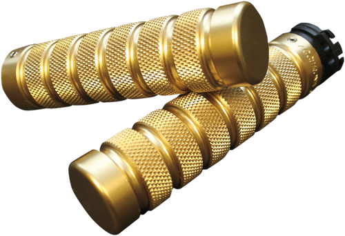 ACCUTRONIX Knurled Notched Custom Grips - TBW - Brass GR101-KN5 — image 2