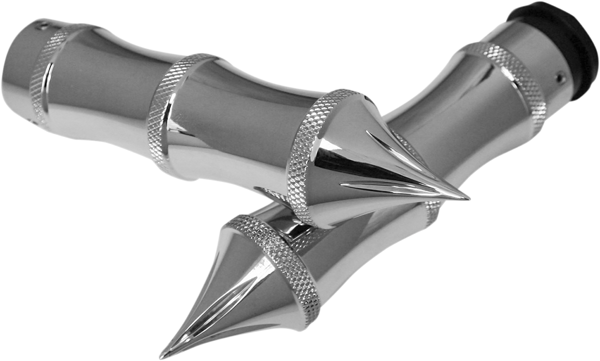 ACCUTRONIX Custom Grips - Tribal - TBW - Chrome GR101-LC — image 1