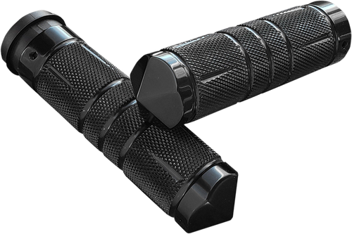 ACCUTRONIX Knurled Diamond Custom Grips - TBW - Black GR101-SKIB — image 1