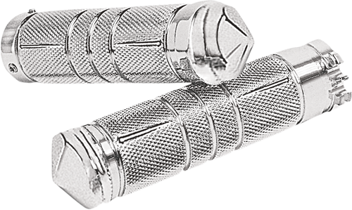 ACCUTRONIX Knurled Diamond Custom Grips - TBW - Chrome GR101-SKIC — image 2