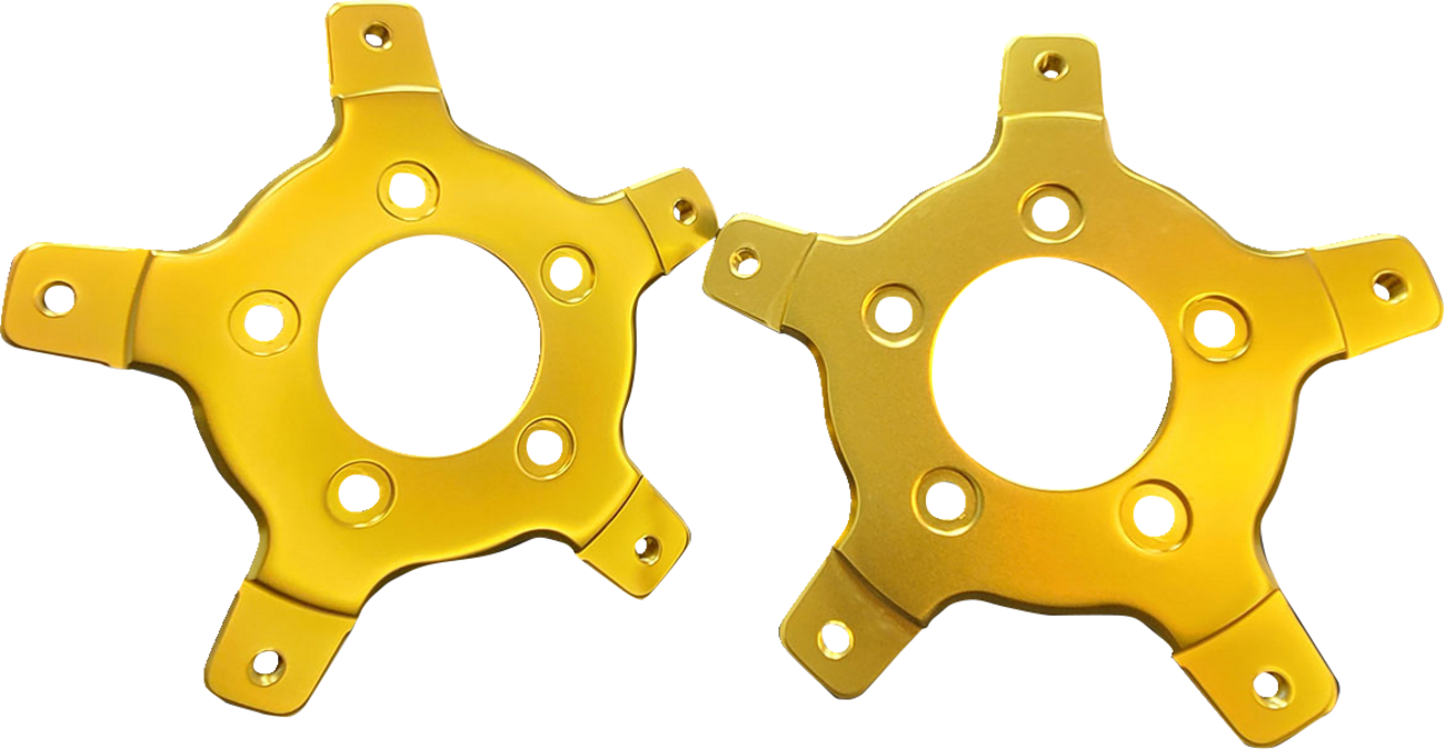 RC COMPONENTS Brake Rotor Adapter - Gold HD359-G — image 1