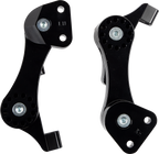 Rivco Products Adjustable Passenger Floorboard Mounts - HDPBLABK-RE — image 1