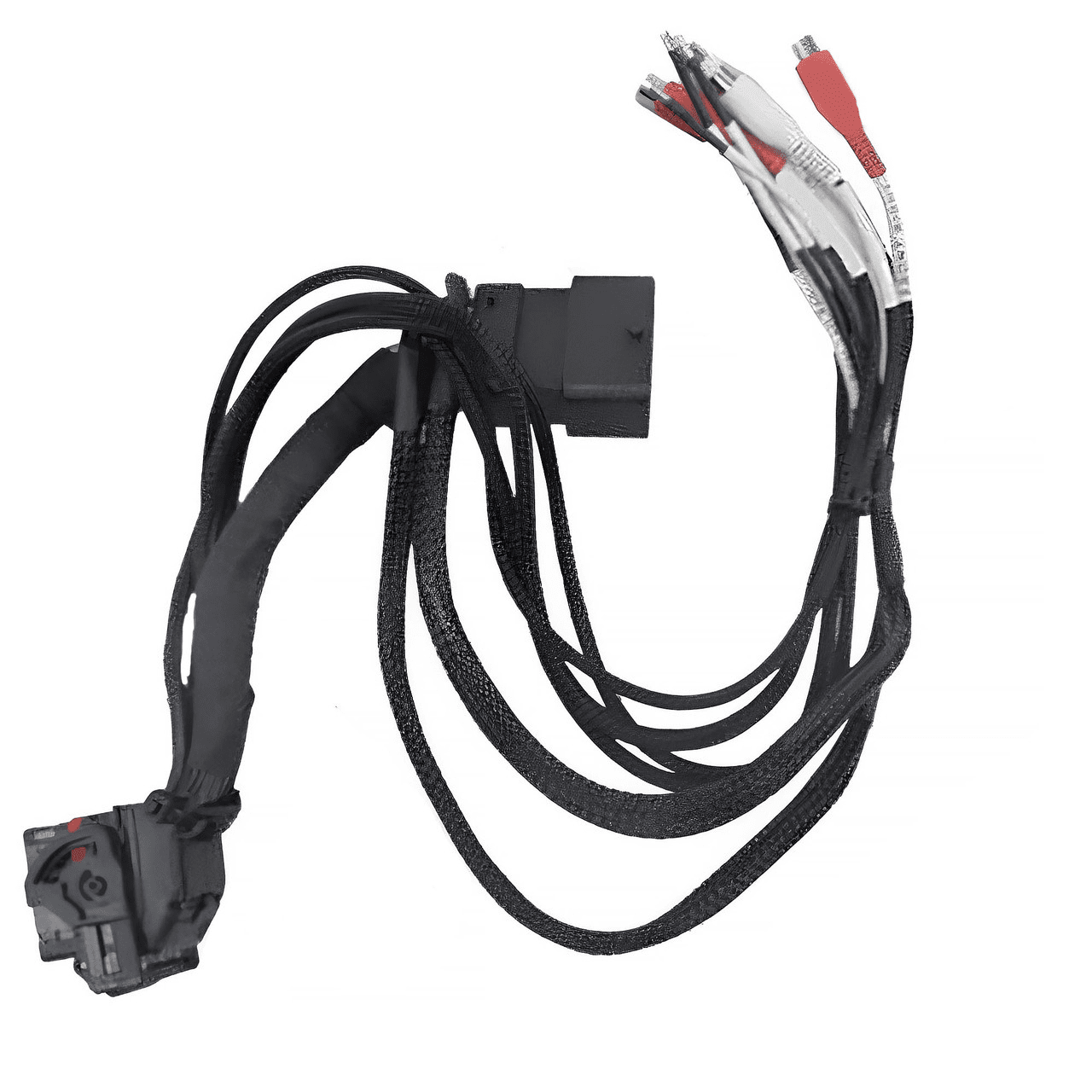 Diamond Audio HDTSR14 2014-2023 Harley Davidson Break Out Harness for MSHD14 - Adds 4 Extra 5V RCA Outputs — image 1