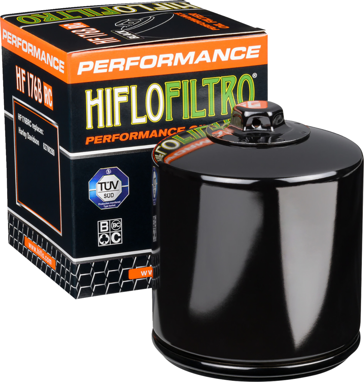 HIFLOFILTRO Performance Oil Filter - Black — image 1