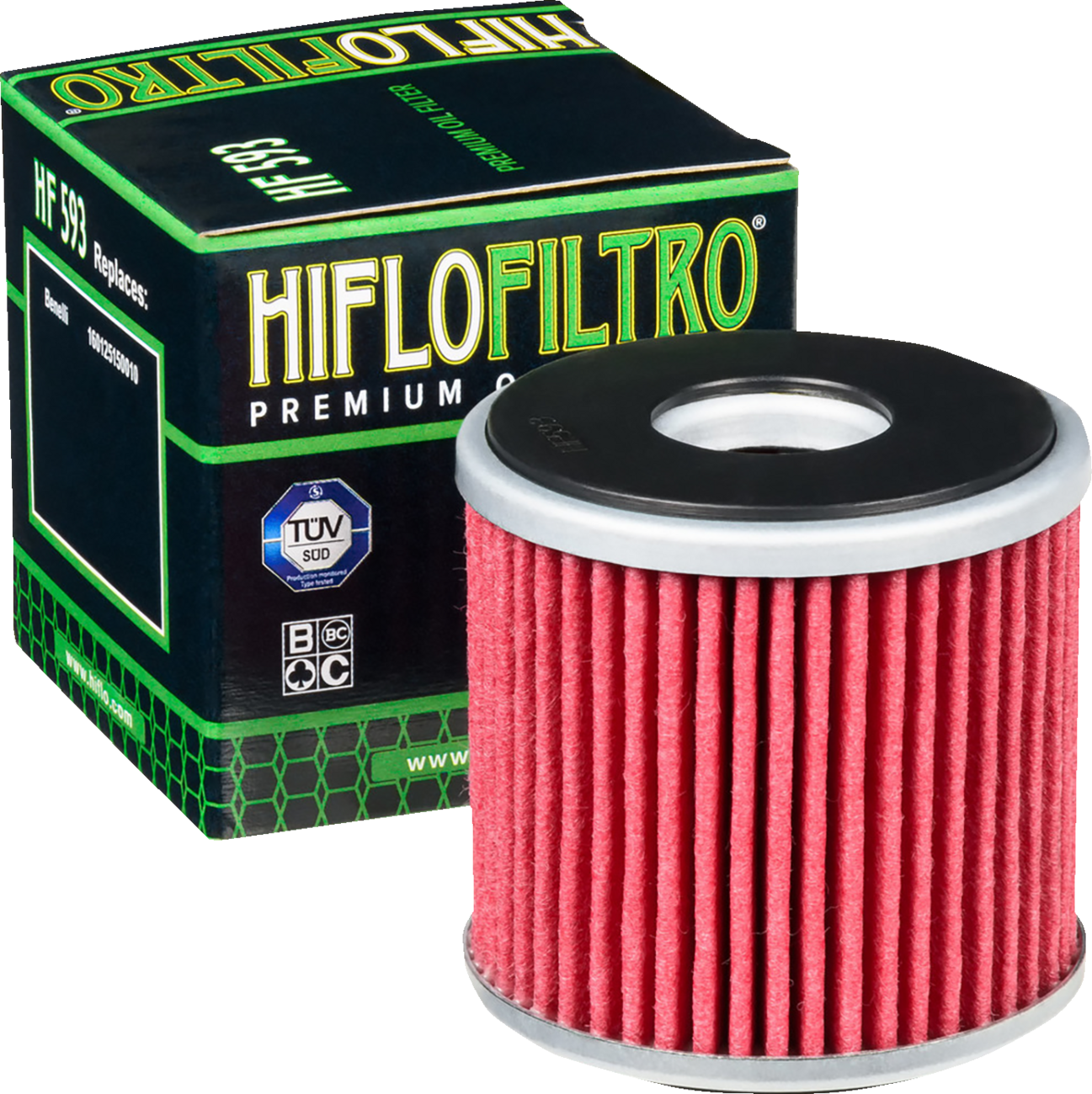 HIFLOFILTRO Oil Filter HF593 — image 1