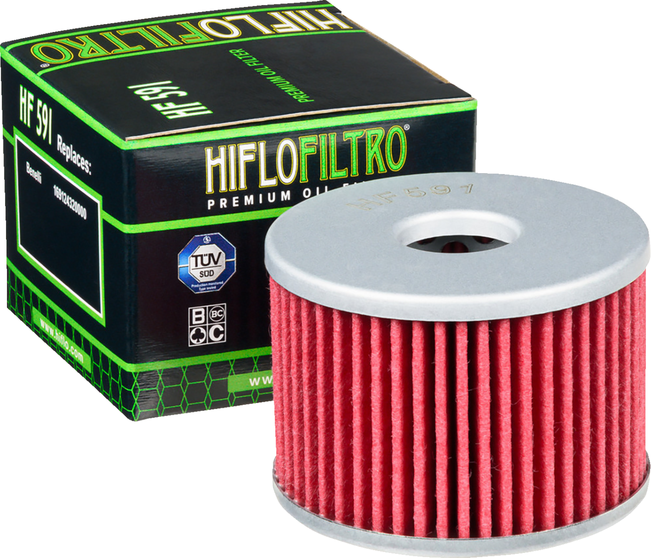 HIFLOFILTRO Oil Filter HF593 — image 2