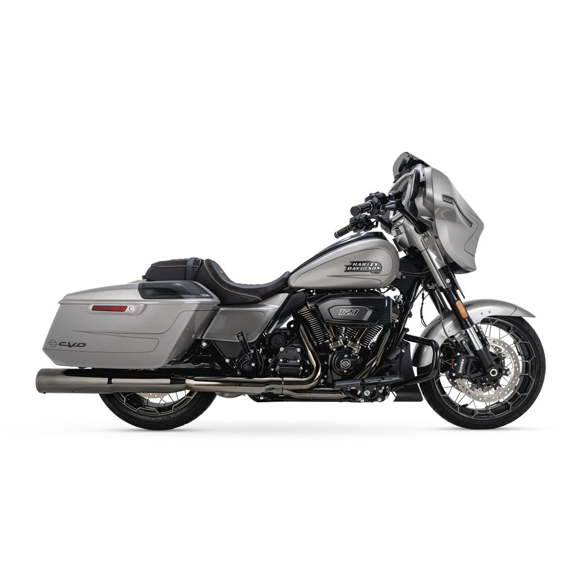 Vance & Hines Hi-Output Slip-ons – Chrome – 16455 — manufacturer image 3