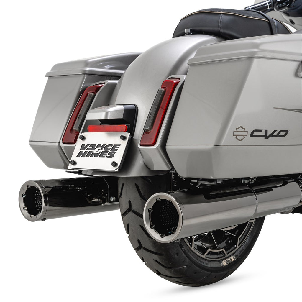 Vance & Hines Hi-Output Slip-ons – Chrome – 16455 — manufacturer image 4