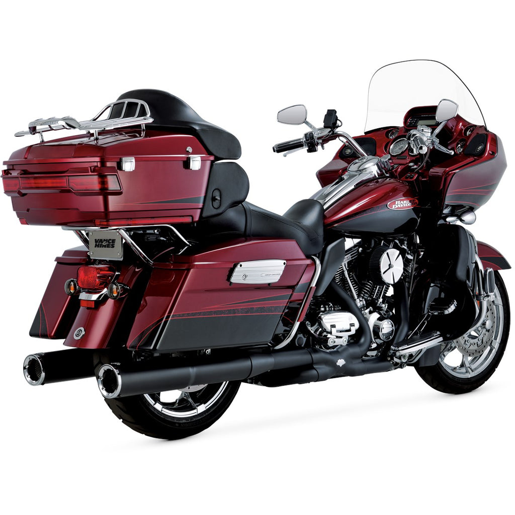 Vance & Hines Hi-Output Slip-ons – Black – 46759 — manufacturer image 2
