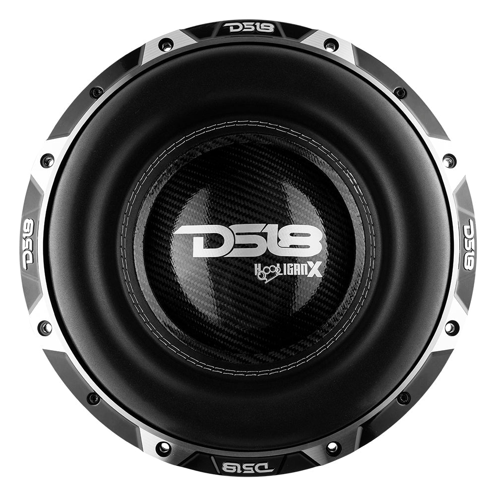 DS18 HOOL-X12.1DHE HOOLIGAN X 12" High Excursion Subwoofer 4000 Watts Rms 4" DVC 1-Ohm — image 2