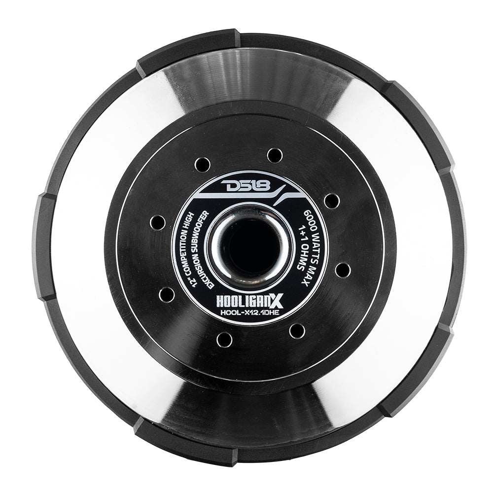 DS18 HOOL-X12.1DHE HOOLIGAN X 12" High Excursion Subwoofer 4000 Watts Rms 4" DVC 1-Ohm — image 6