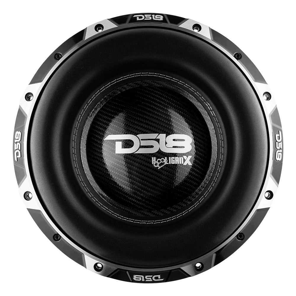 DS18 HOOL-X12.2DHE HOOLIGAN X 12" High Excursion Subwoofer 4000 Watts Rms 4" DVC 2-Ohm — image 2