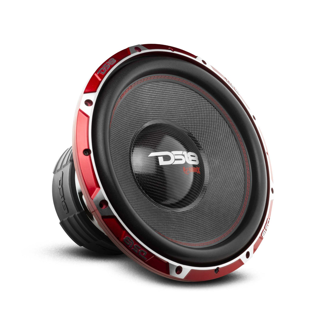DS18 HOOL-X15.1DSPL HOOLIGAN X 15" SPL Subwoofer 4000 Watts Rms 4" DVC 1-Ohm — image 1