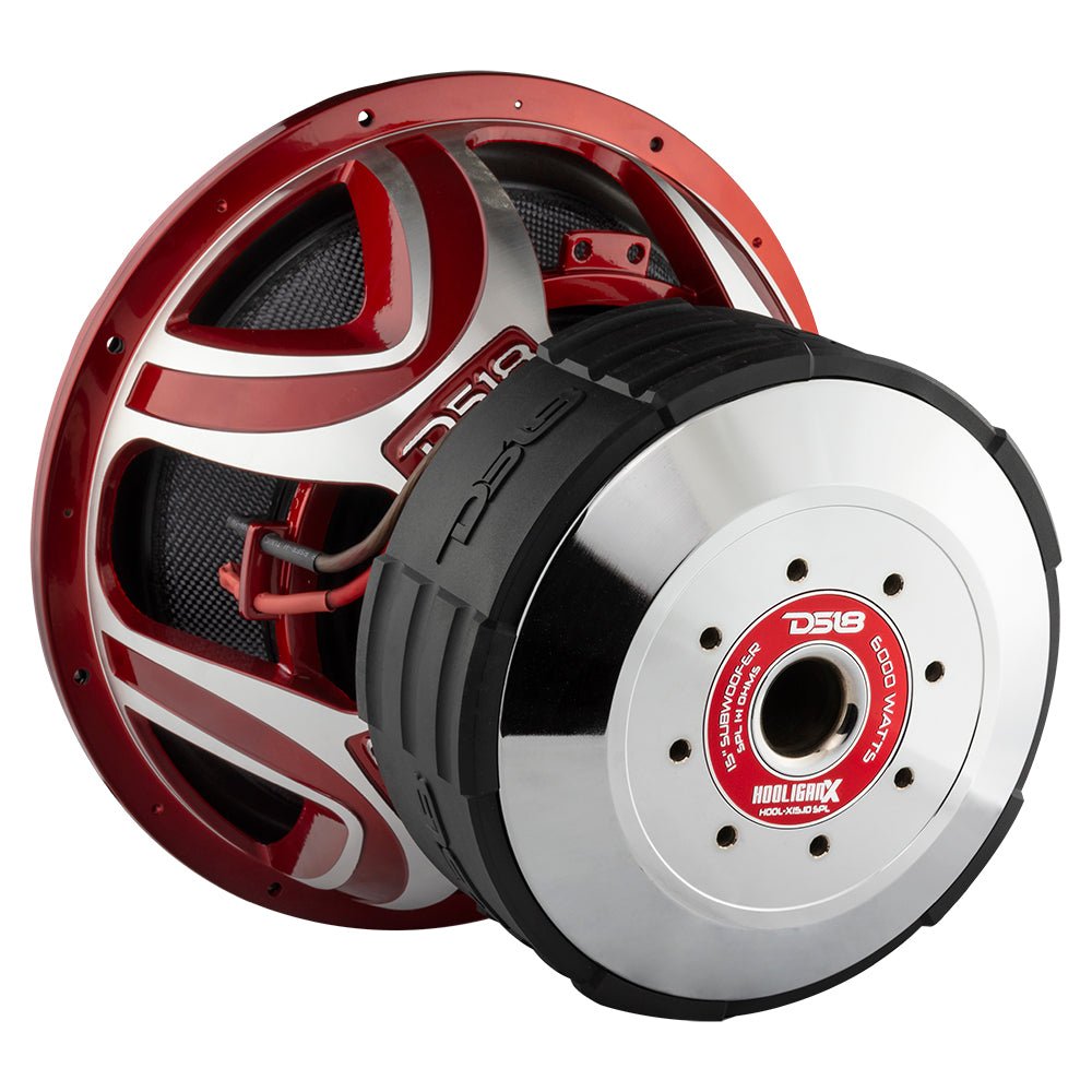 DS18 HOOL-X15.1DSPL HOOLIGAN X 15" SPL Subwoofer 4000 Watts Rms 4" DVC 1-Ohm — image 3