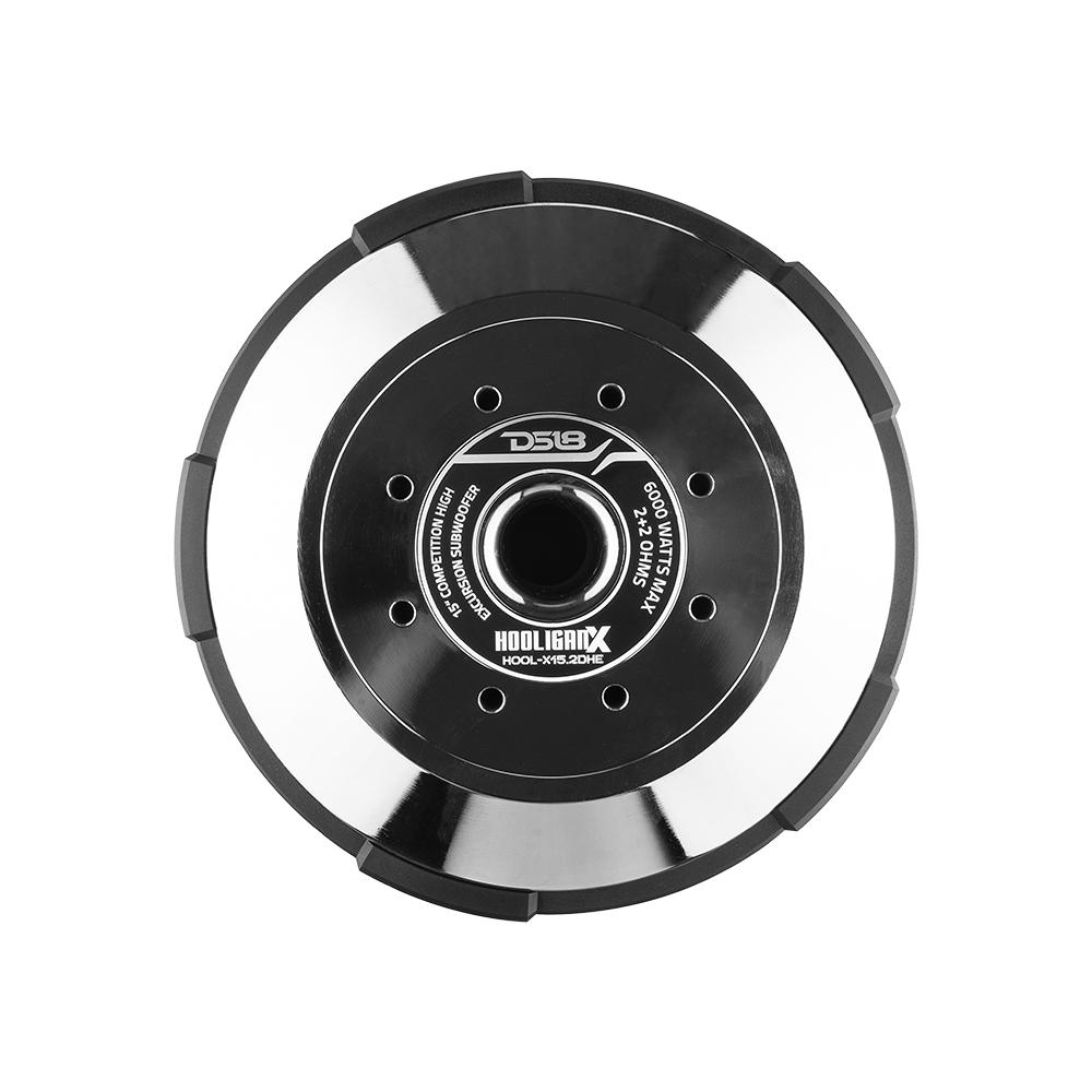 DS18 HOOL-X15.2DHE HOOLIGAN X 15" High Excursion Subwoofer 4000 Watts Rms 4" DVC 2-Ohm — image 6