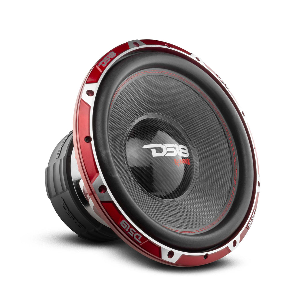 DS18 HOOL-X15.2DSPL HOOLIGAN X 15" SPL Subwoofer 4000 Watts Rms 4" DVC 2-Ohm — image 1