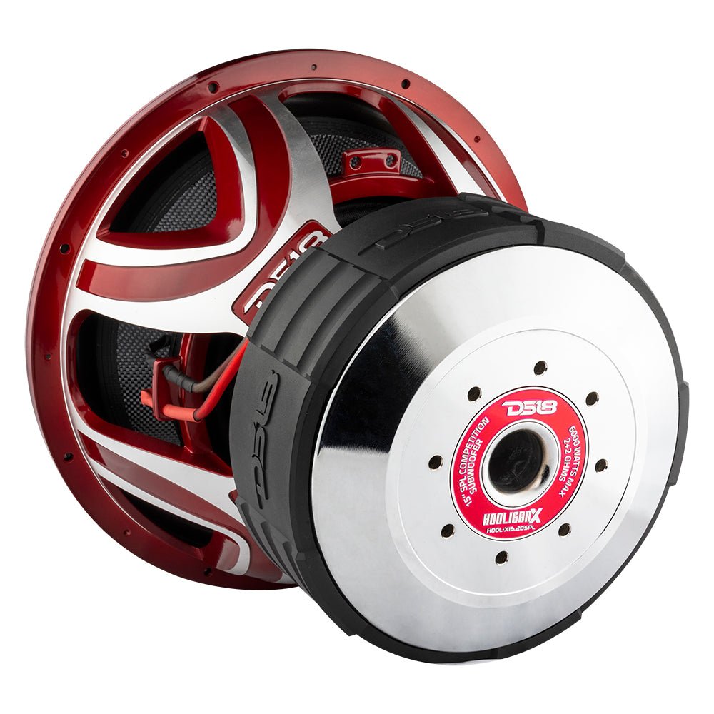 DS18 HOOL-X15.2DSPL HOOLIGAN X 15" SPL Subwoofer 4000 Watts Rms 4" DVC 2-Ohm — image 3