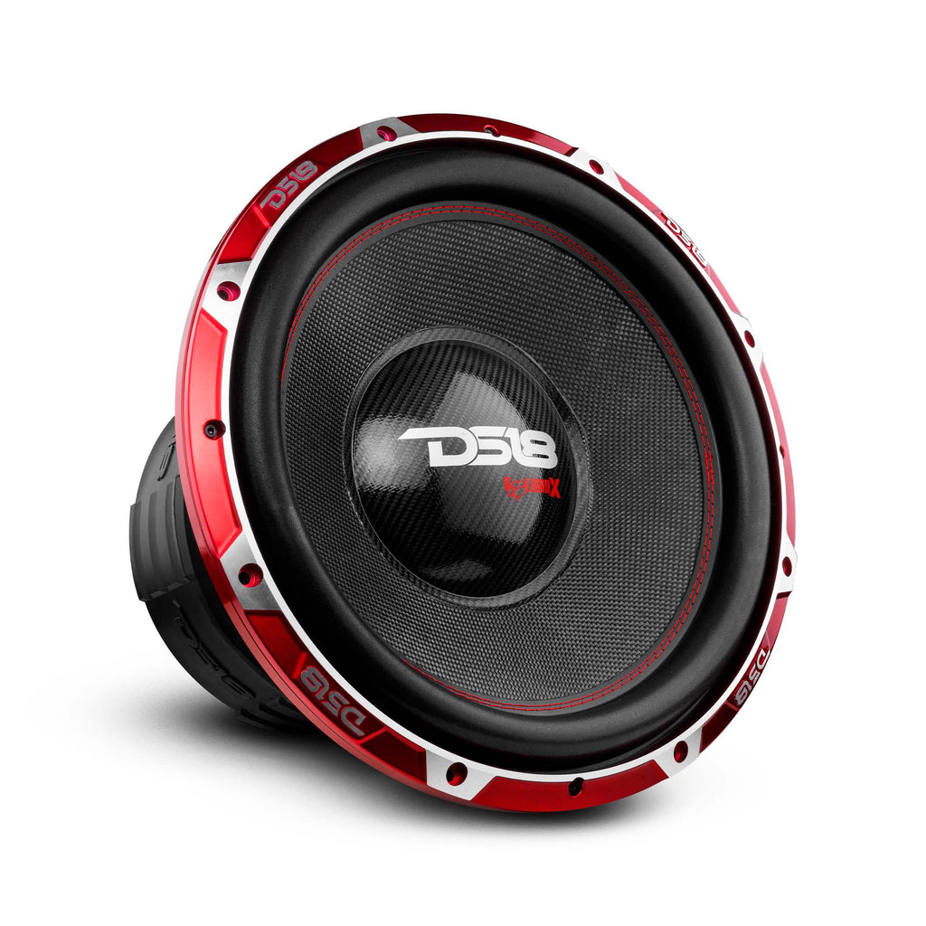 DS18 HOOL-X15.4DSPL HOOLIGAN X 15" SPL Subwoofer 4000 Watts Rms 4" DVC 4-Ohm — image 1