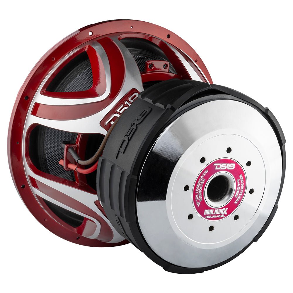 DS18 HOOL-X15.4DSPL HOOLIGAN X 15" SPL Subwoofer 4000 Watts Rms 4" DVC 4-Ohm — image 3
