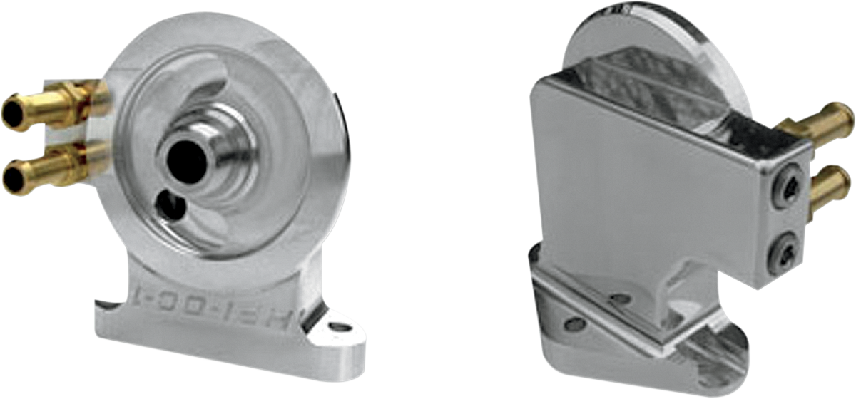 HORSEPOWER, INC Oil Filter Mount - Polished HPI-OC-1 — image 1