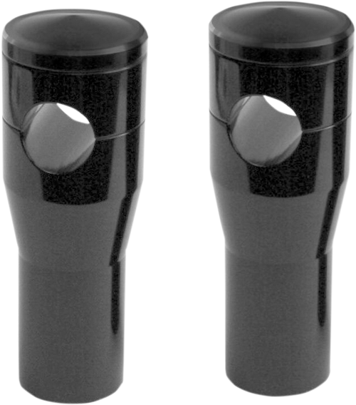 ACCUTRONIX Elite Custom Billet Aluminum Risers - Springer - 4" - Black HRS1354-B — image 1