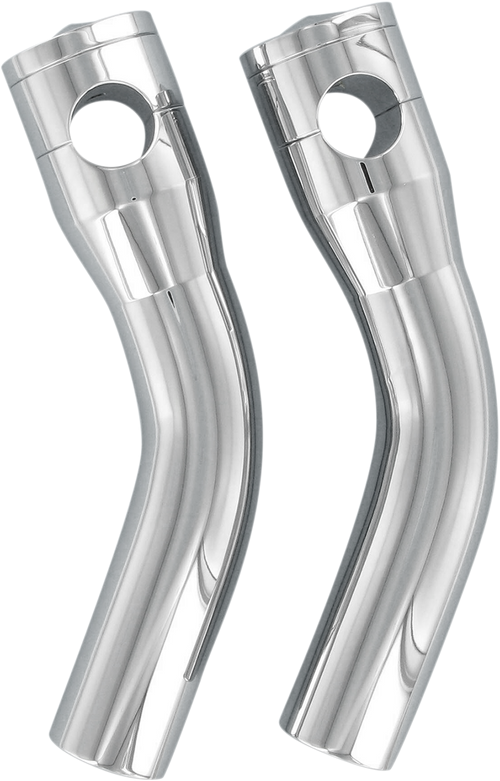 ACCUTRONIX Elite Custom Billet Aluminum Risers - Springer - 6" - Chrome HRS1356-C — image 2