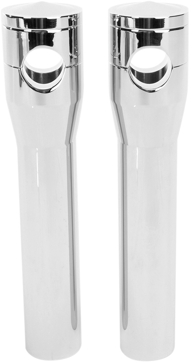 ACCUTRONIX Elite Custom Billet Aluminum Risers - Springer - 8" - Chrome HRS1358-C — image 1