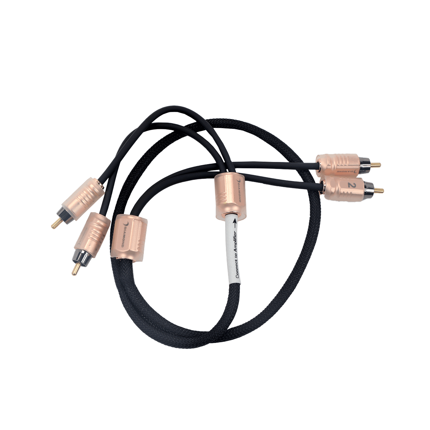 Diamond Audio HX3 3Ft Two Channel RCA Cable — image 2