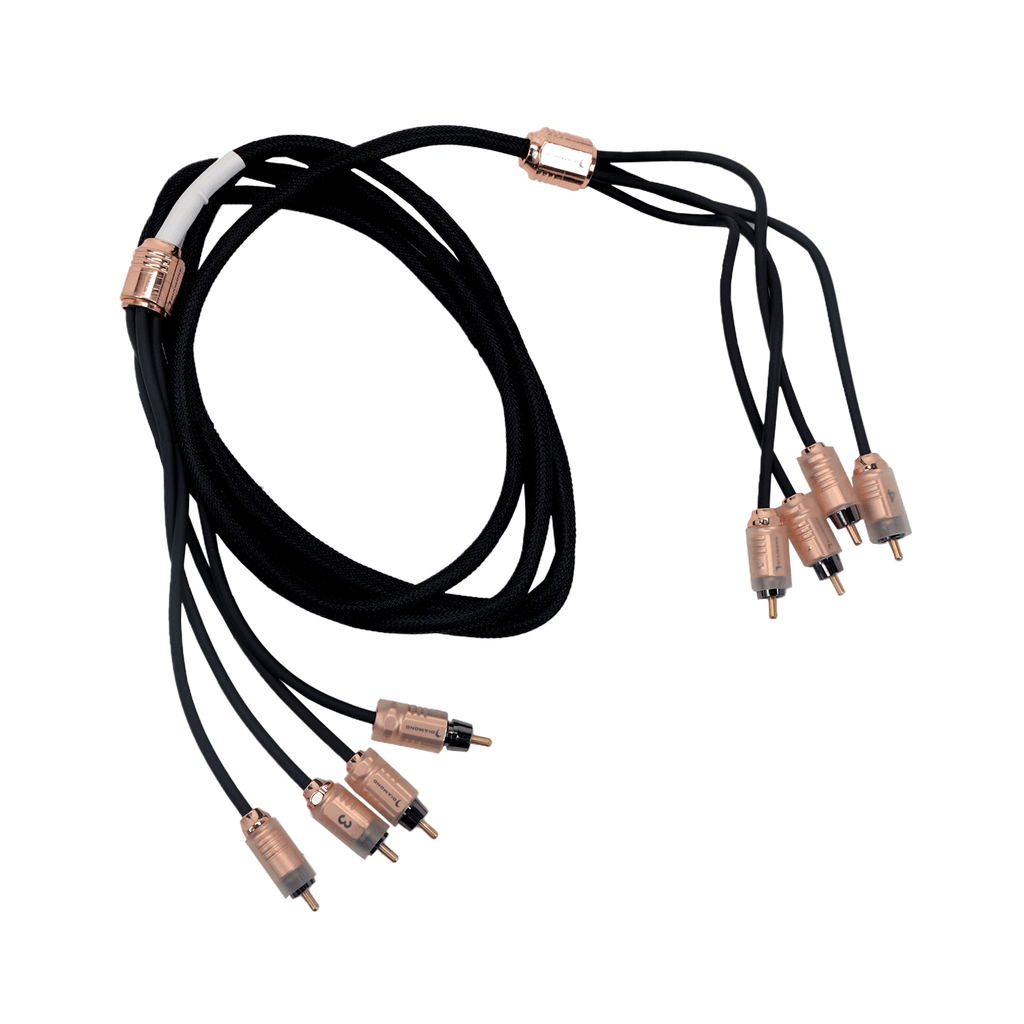 Diamond Audio HX410 10Ft Four Channel RCA Cable — image 2