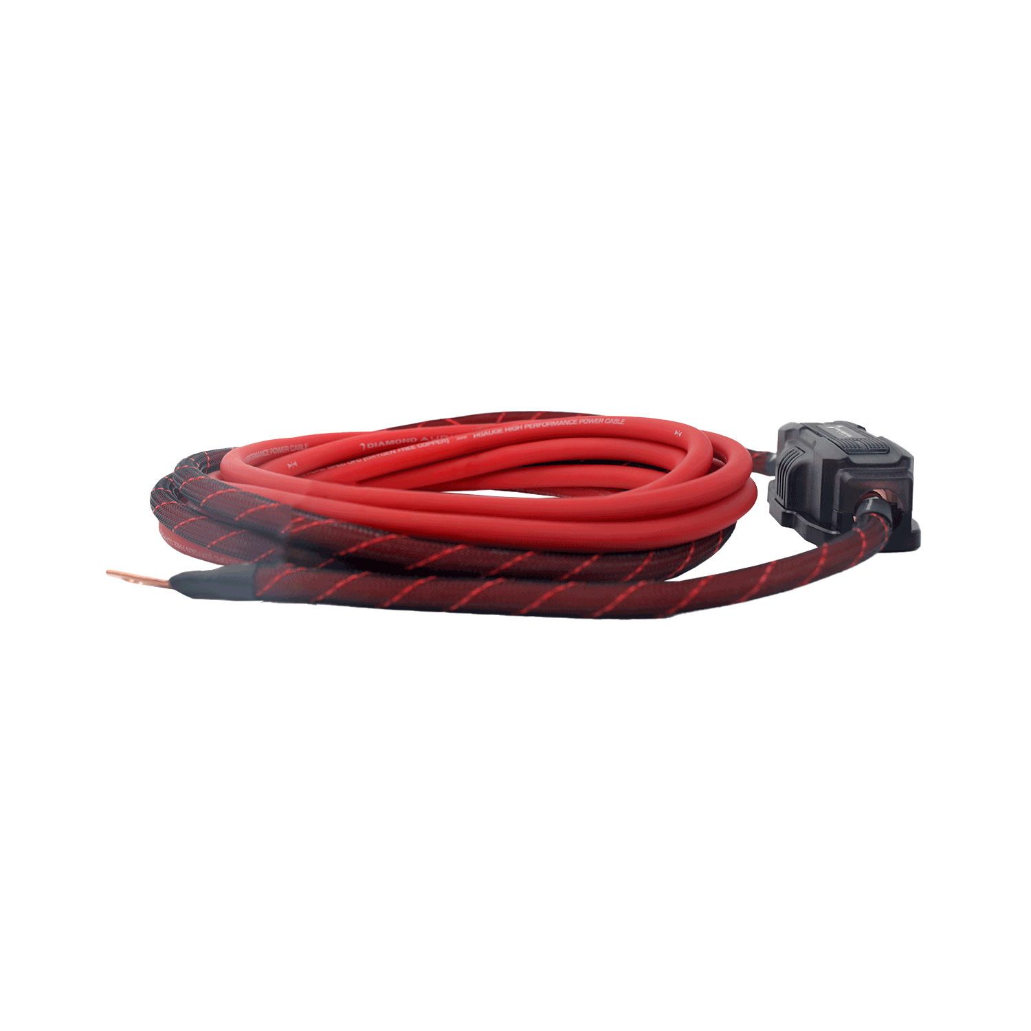Diamond Audio HX42 2-Channel 4 Gauge Amplifier Installation Kit W/ RCA Interconnect and 20 ft Speaker Cable — image 1