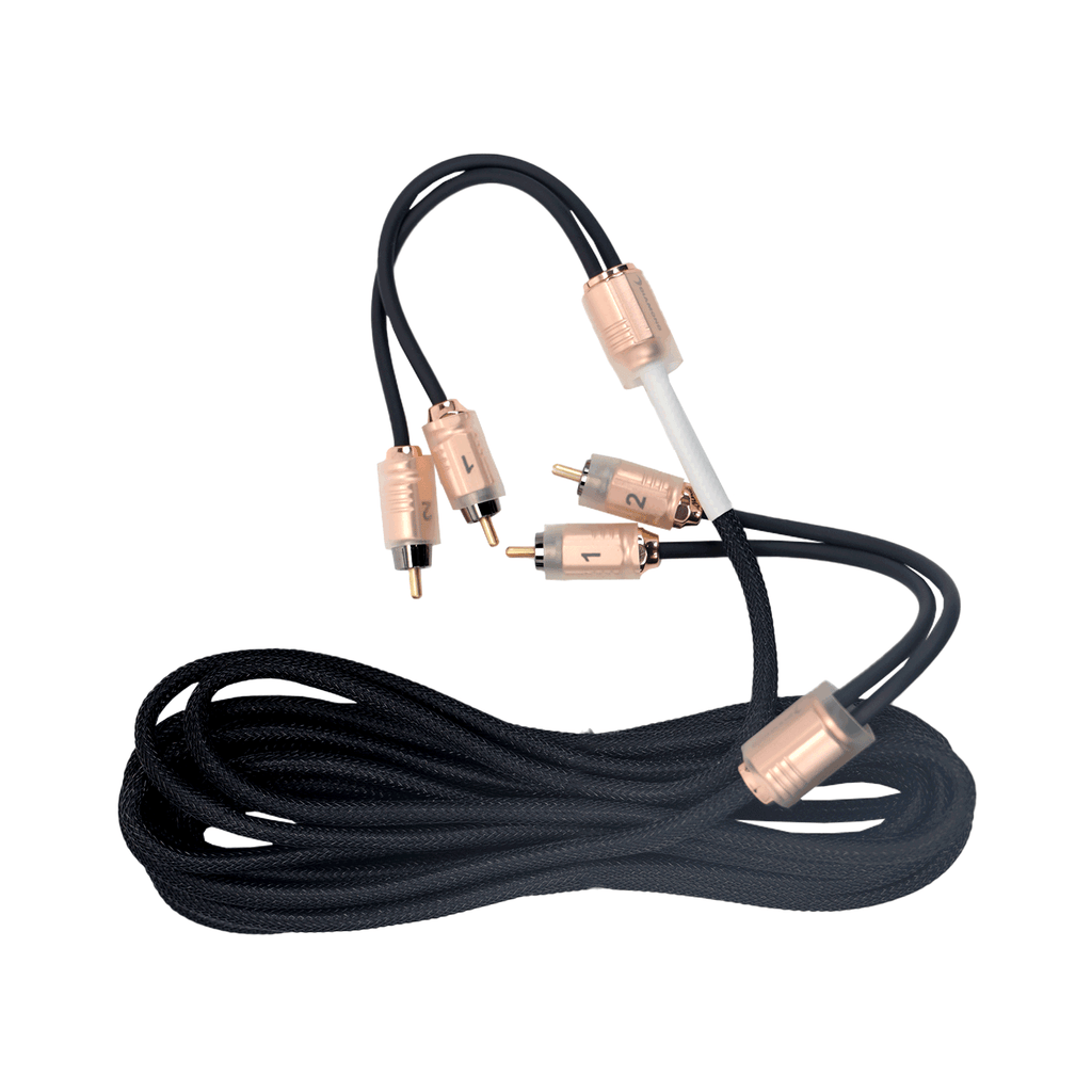 Diamond Audio HX42 2-Channel 4 Gauge Amplifier Installation Kit W/ RCA Interconnect and 20 ft Speaker Cable — image 3