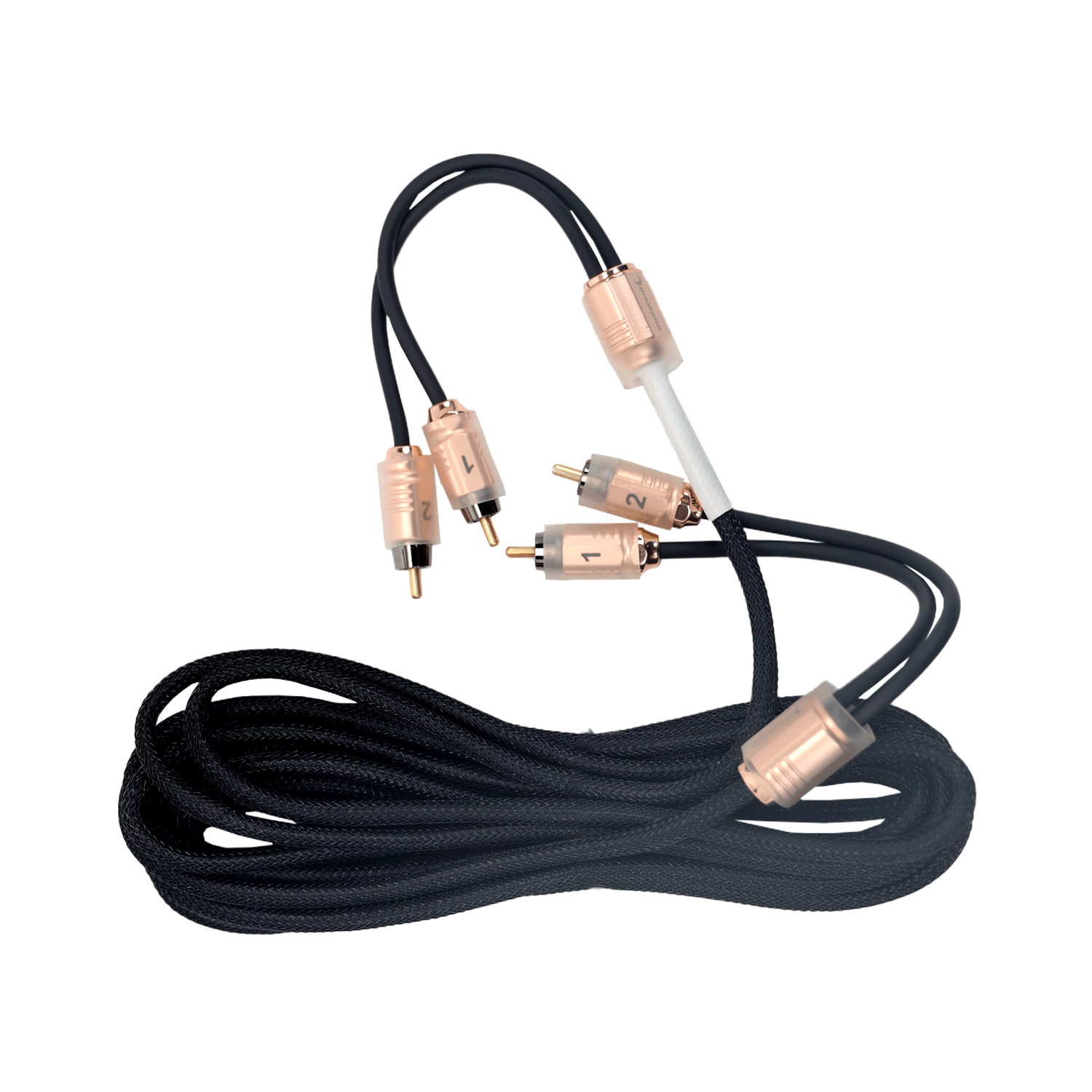 Diamond Audio HX42 2-Channel 4 Gauge Amplifier Installation Kit W/ RCA Interconnect and 20 ft Speaker Cable — image 3