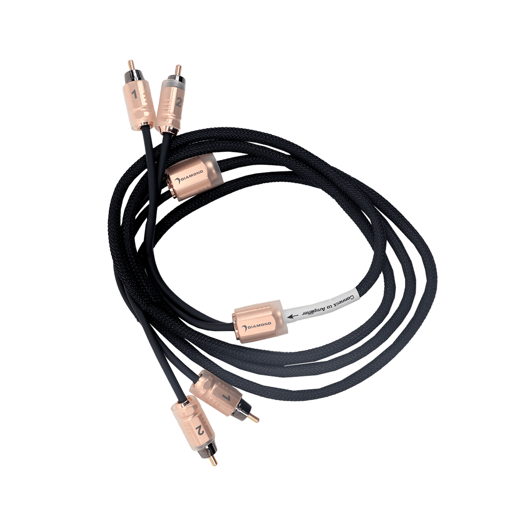 Diamond Audio HX6 6Ft Two Channel RCA Cable — image 2